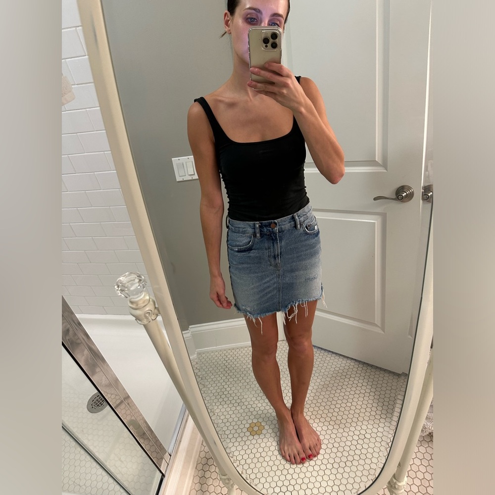 All Saints Betty Denim Skirt Size 4